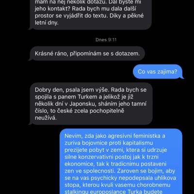 komunikace zpráv