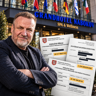 Jan Čermák tvrdil, že spory s Rusy urovnal. Nové exekuční dokumenty odhalují další dluhy a přetrvávající finanční vazby