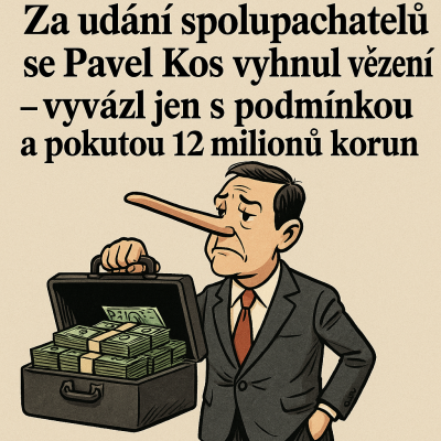 Za udání spolupachatelů se Pavel Kos vyhnul vězení – vyvázl jen s podmínkou a pokutou 12 milionů korun