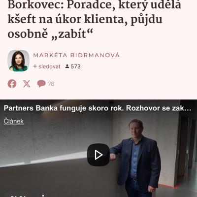 Dohled Petra Borkovce selhává: Klienti platí za bezohlednost „vázaných zástupců“