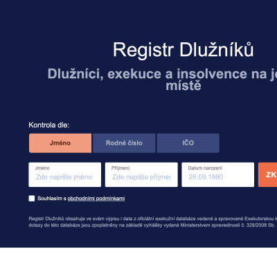 registrdluzniku.cz prověřuje České obchodní inspekce