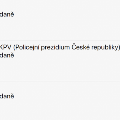 důkaz o odeslání prostřednictví IDS (NCOZ, MSZ, FAÚ)